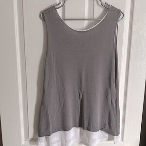 EUC Sleeveless layered Top, very comfy
